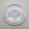 Handmade Opalescent Glass Plate Swirl Pattern Decorative Tableware